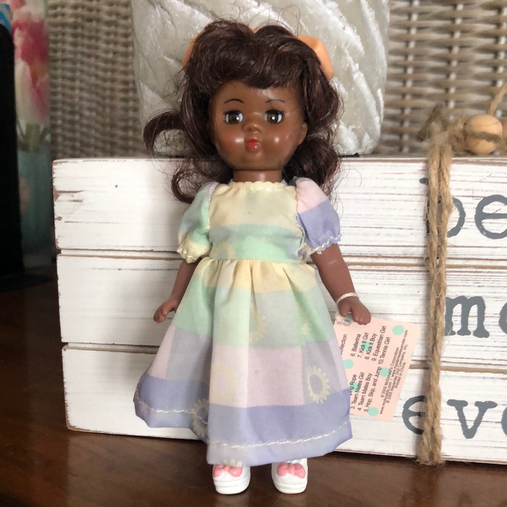 Pastel Dress Kids Dol